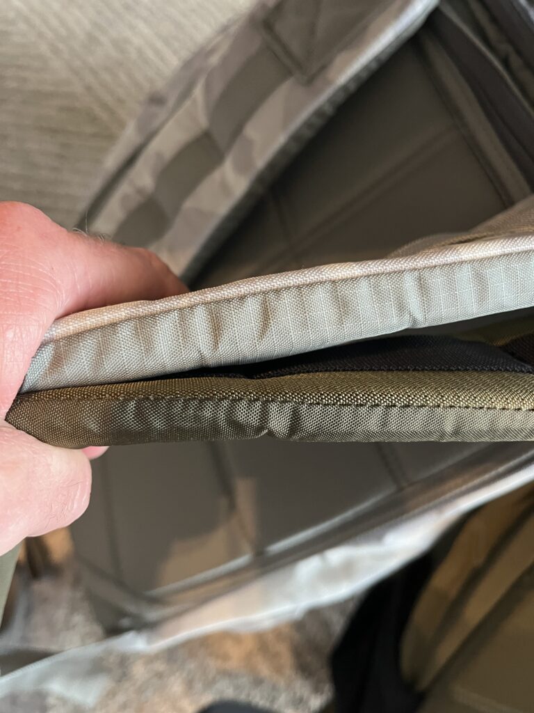 goruck gr1 vs basic rucker shoulder straps
