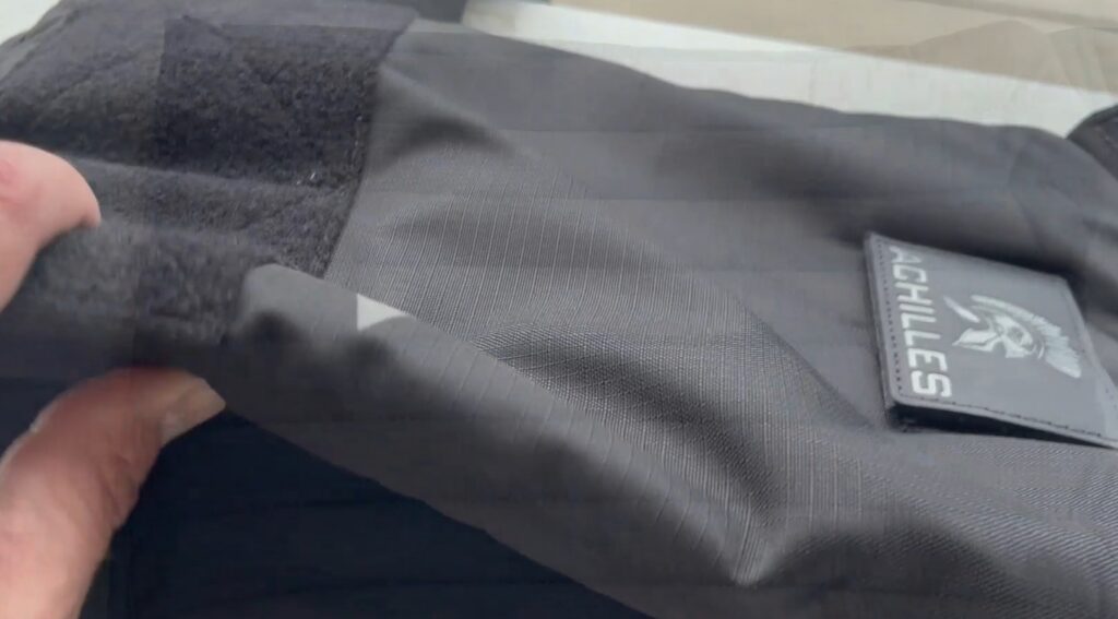 goruck achilles weight vest close up